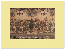 Reproductie: Orkest (kleinformaat), Anton Pieck