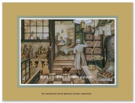 Reproductie: Bakkerswinkel (Speculaas) (middenformaat), Anton Pieck