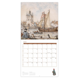 Jaarkalender: 2025 (Plenty gifts), Anton Pieck