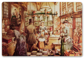 Placemat: Bakkerij, Anton Pieck