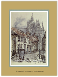 Reproductie: 's-Hertogenbosch (middenformaat), Anton Pieck