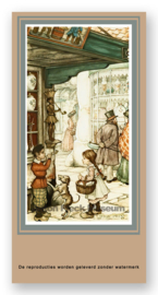 Vignetkaartje: Bakkerswinkel, Anton Pieck