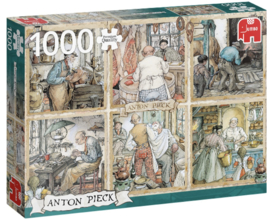 Puzzel: De oude ambachten, Anton Pieck