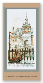 Vignetkaartje: Rotterdam, De Oude Hoofdpoort, Anton Pieck
