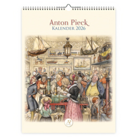 Jaarkalender groot: Museum, 2026, Anton Pieck