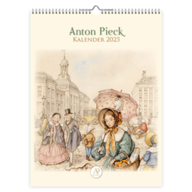 Jaarkalender groot: Stadstafereel, 2025, Anton Pieck