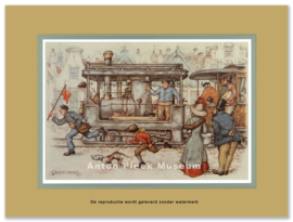 Reproductie: Trein (middenformaat), Anton Pieck
