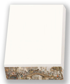 Memo blocnote: Stadsgezicht, Anton Pieck