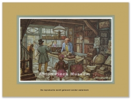 Reproductie: Boekhandel (middenformaat), Anton Pieck