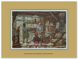 Reproductie: Boekhandel (kleinformaat), Anton Pieck