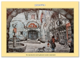 Reproductie: Estaminet (middenformaat), Anton Pieck