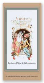 Vignetkaartje: Wijnhuis De Verdwaalde Maaght, Anton Pieck