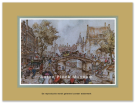 Reproductie: Utrecht stadsgezicht (middenformaat), Anton pieck