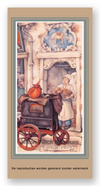 Vignetkaartje: Broodbakker, Anton Pieck