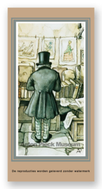 Vignetkaartje: Boekenmarkt, Anton Pieck
