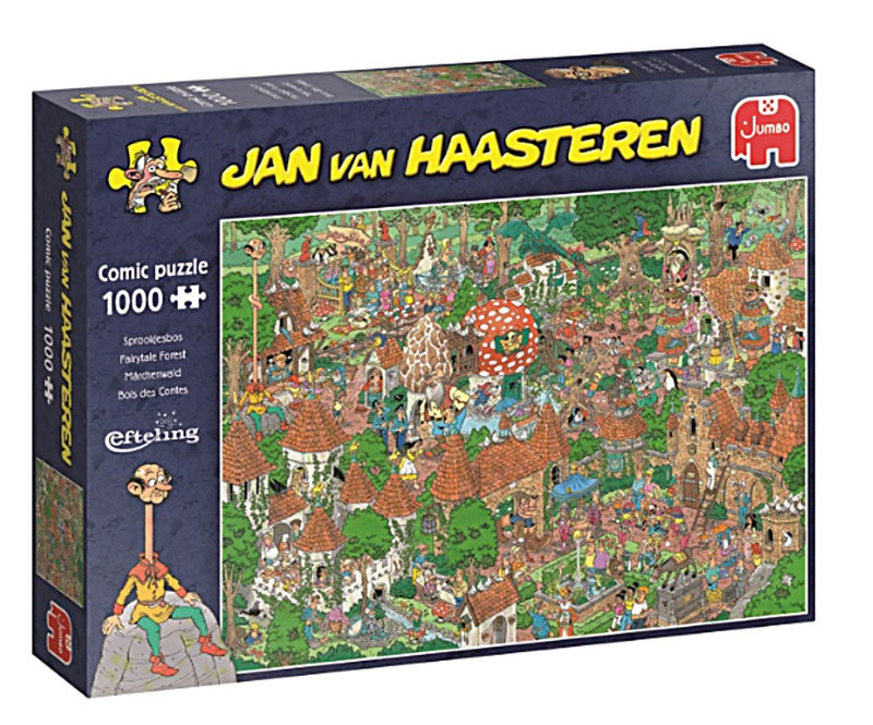 Puzzel: Efteling Sprookjesbos, Jan Van Haasteren