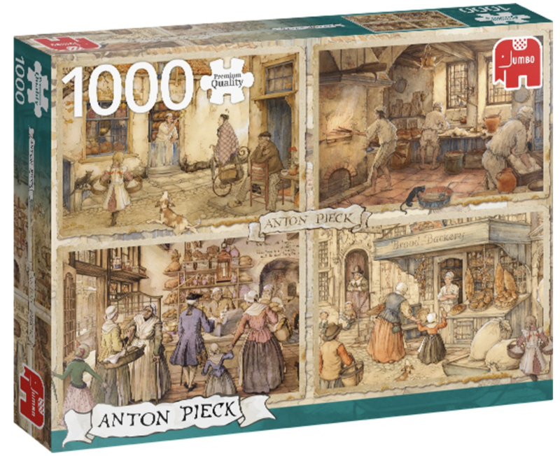 Puzzel: Bakkers uit de 19e eeuw, Anton Pieck