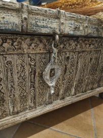 Kist India/salontafel India 118x61xH48cm
