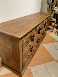 Dressoir India 221x54xh95 cm