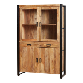 Vitrine Kast Finn 115x45xH180cm