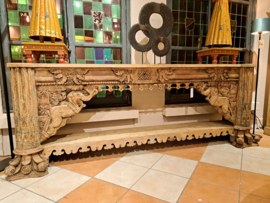 Sidetable  India 245x44xh93 cm