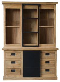 Vitrine kast Niwa 160x45xH220cm