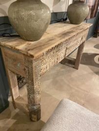 Sidetable India 140x44xH86cm