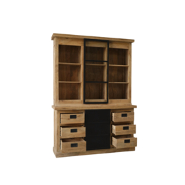 Vitrine kast Niwa 160x45xH220cm