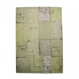 Patchwork green 200x300 cm merk By-Boo