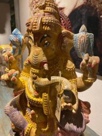 Ganesha aus Indien 30x13xh59 cm