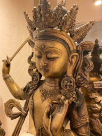 Manjushri Bronze h68 cm