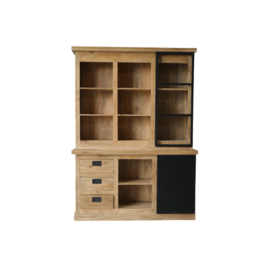 Vitrine kast Niwa 160x45xH220cm