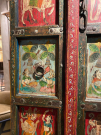 Wandpaneel oude deuren India 75x170cm