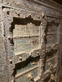 Oude Almirah kast India 110x46xh210 cm