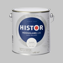 Histor Perfect Finish Lak Leliewit 6213 Hoogglans - 10 Liter