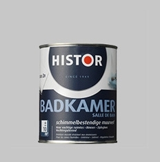 Histor Badkamer Muurverf Tin - 1 Liter