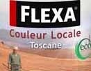 4 Blikken Flexa Couleur Locale Toscane Terra 4035 Zijdeglans - 0,75 Liter
