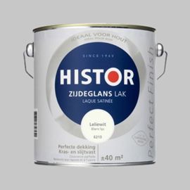 Histor Perfect Finish Lak Leliewit 6213 Zijdeglans - 20 Liter