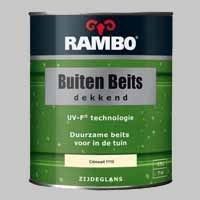 Rambo Buitenbeits Dekkend Cremwit 1110 Zijdeglans - 0,75 Liter