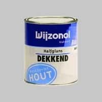 10 Blikken Wijzonol Halfglans DEKKEND Klassiekrood 9349 - 0,75 Liter