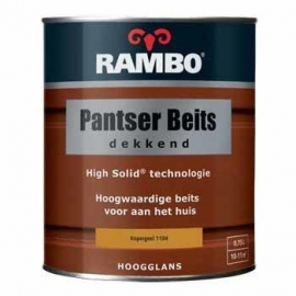 Rambo Pantserbeits Dekkend Zandgeel 1118 Hoogglans - 0,75 Liter