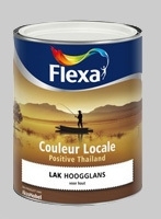 4 x Flexa Couleur Locale Positive Thailand Positive Bamboo (6075) Hoogglans - 0,75 Liter