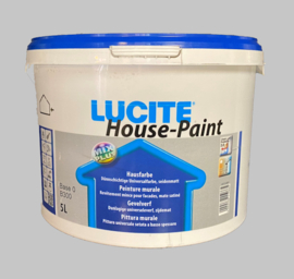 Lucite Housepaint Wit 1000T- 5 Liter