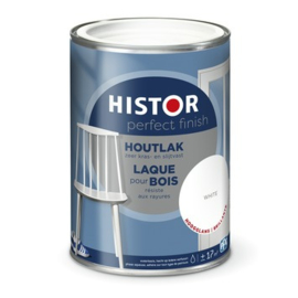 Histor Perfect Finish Houtlak Wit Hoogglans - 1,25 Liter