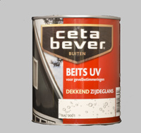 Cetabever Beits UV Dekkend Zijdeglans Zandsteengeel 702 - 0,75 Liter