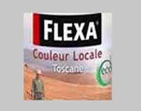 10 blikken Flexa Couleur Toscane Donker Terra (5035) Hoogglans - 0.75 Liter