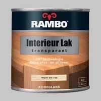 Rambo Interieurlak Transparant BF 8 Warmwit 750 - 0,75 Liter