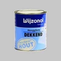 Wijzonol Hoogglans DEKKEND Wit 9104 - 0,75 Liter