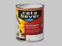 10 x Cetabever Beits UV Dekkend Zijdeglans RAL 9001 - 0,75 Liter