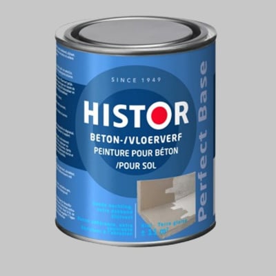 5 x Histor Beton / Vloerverf Klei 0,75 Liter | Histor Betonverf/ Vloerverf | Verf De Jonge